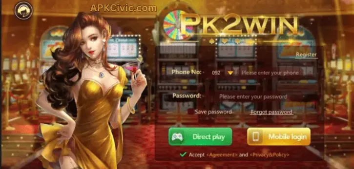 PK2WIN Game (Real Earning App in Pakistan)